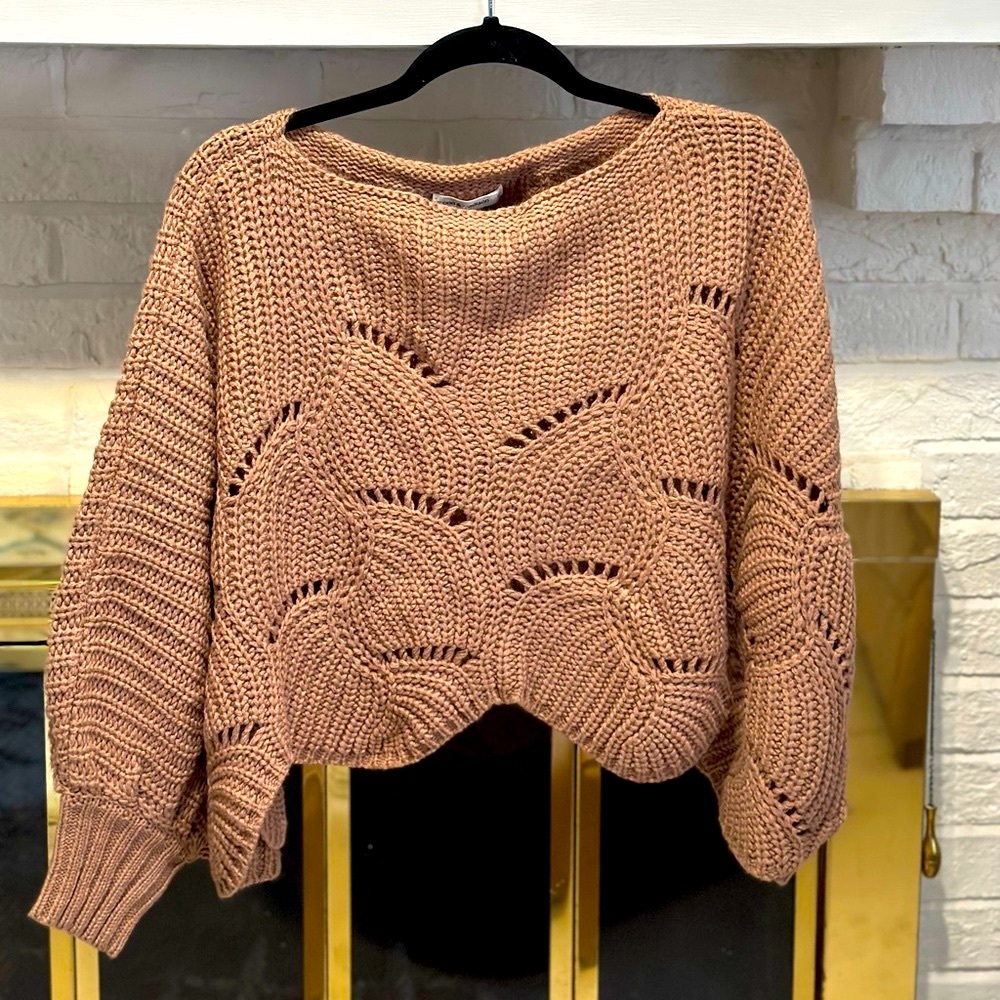 moon & madison cropped sweater